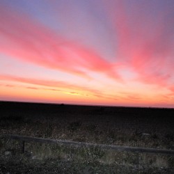 Kvällshimmel över norra Öland
