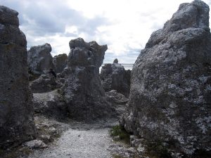 Raukar vid Digerhuvud