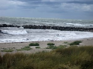 Stormigt hav i Löderup